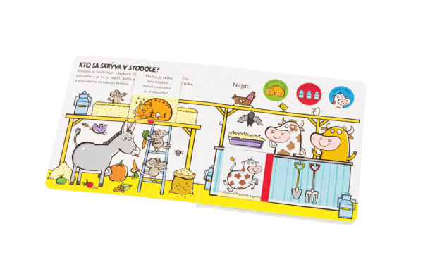Kam sa schovali zvieratká NA DVORE – Hádanky pre najmenších 1