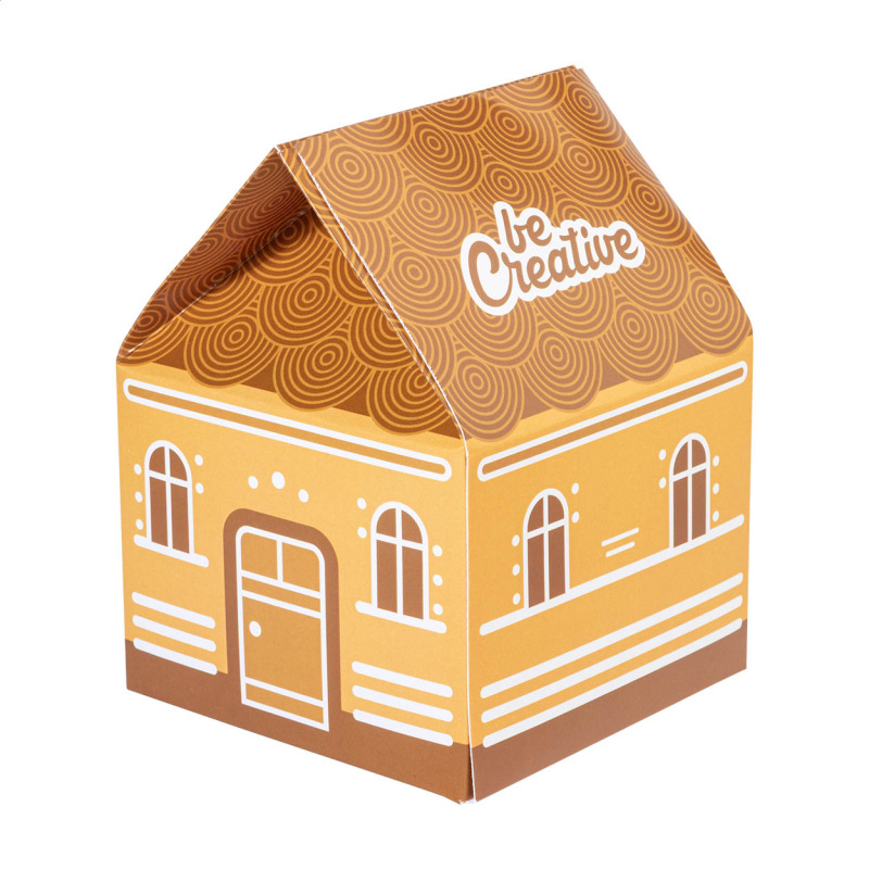 CreaBox Hut darčeková krabička v tvare domčeka