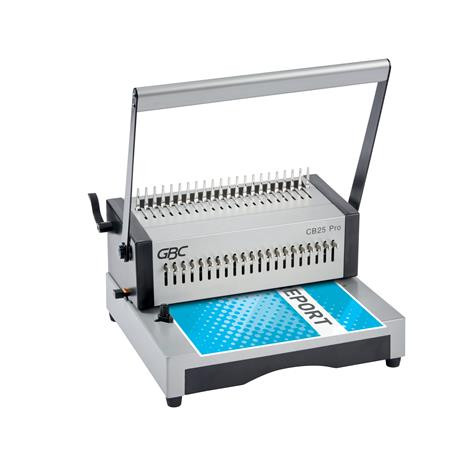 Viazací stroj pre plastovú väzbu, manuálny, 500 listov, GBC "CombBind CB25 Pro" 1