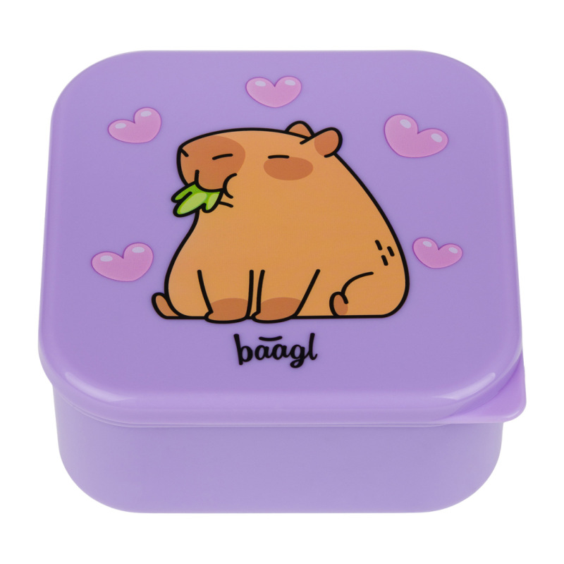 BAAGL Box na desiatu 4 v 1 Kapybara 1