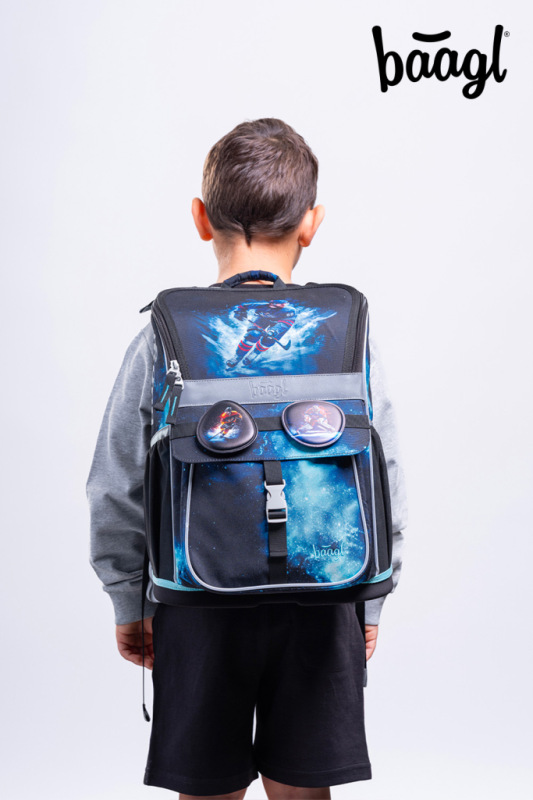 BAAGL SADA 3 Zippy Hokej: aktovka, peračník, vrecko 10