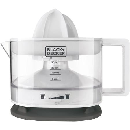 . Odšťavovač na citrusy, 350 ml, "Black+Decker", biely