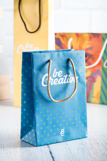 CreaShop S malá papierová nákupná taška na zákazku
