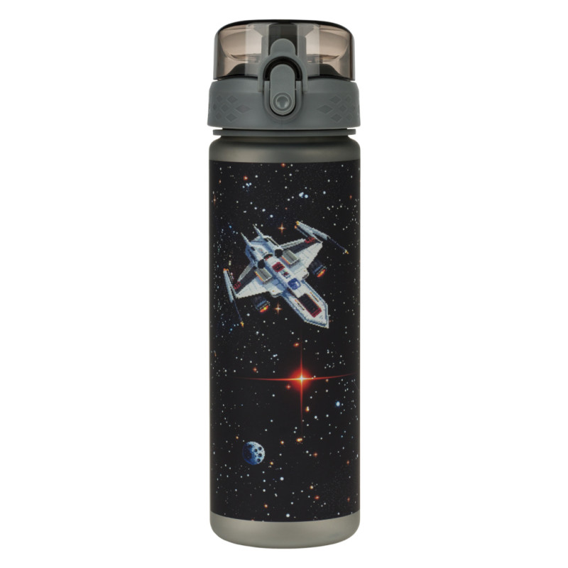 BAAGL Tritanová fľaša na nápoje Pixel Space, 500 ml 1