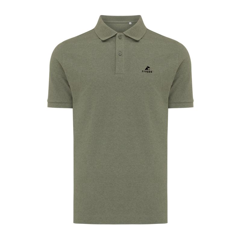 Polo tričko Iqoniq Yosemite z recykl. bavlny heather green XS 3