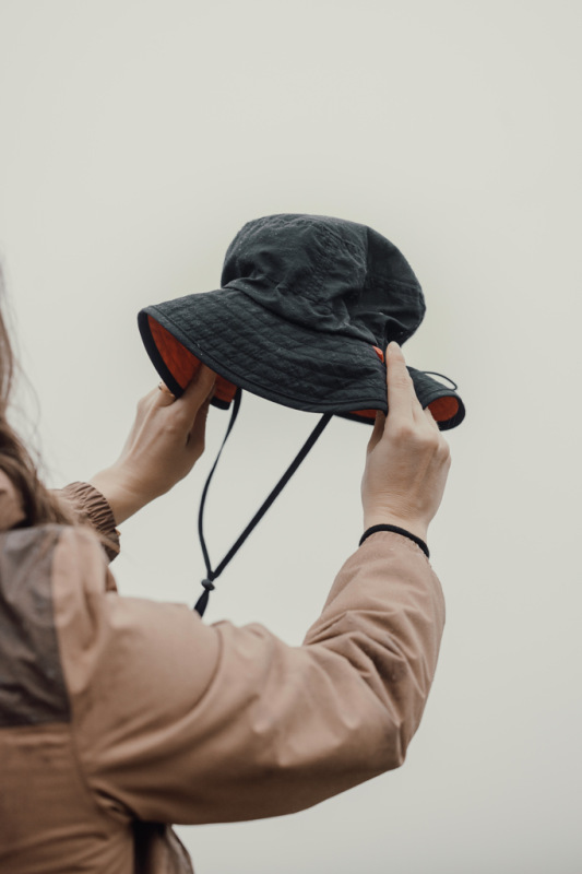 Nordic Drift RCS Horizon klobúk bucket hat UPF 50+ čierna 6