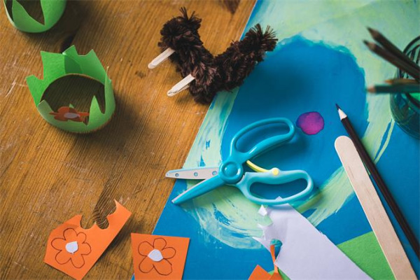 Nožnice, detské, tréningov, FISKARS, tyrkysové 5