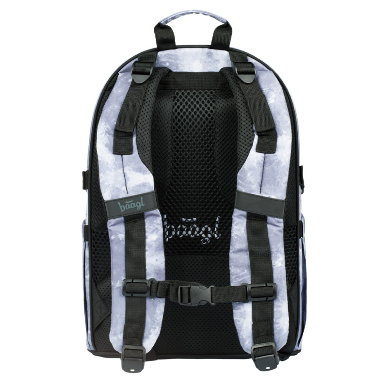 BAAGL SADA 5 Skate NASA Grey: batoh, peračník, vrecko, dosky, púzdro 3