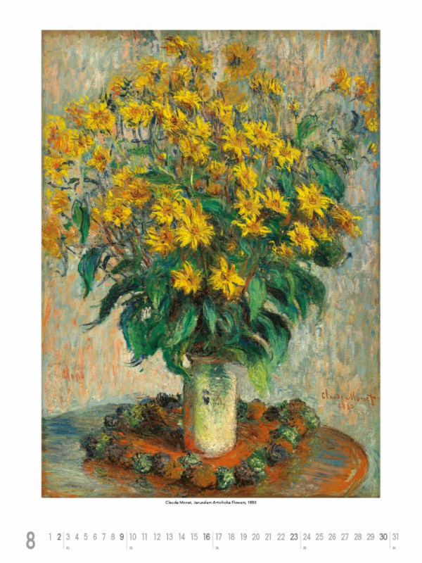 Nástenný kalendár Claude Monet 2026 9