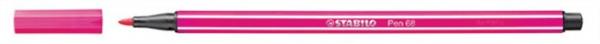 Popisovač, 1 mm, STABILO "Pen 68", ružový