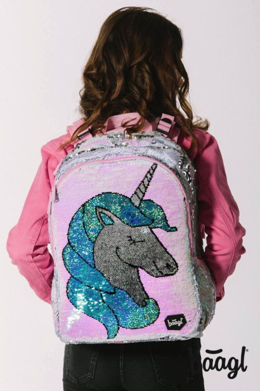 BAAGL Školský batoh Fun Unicorn