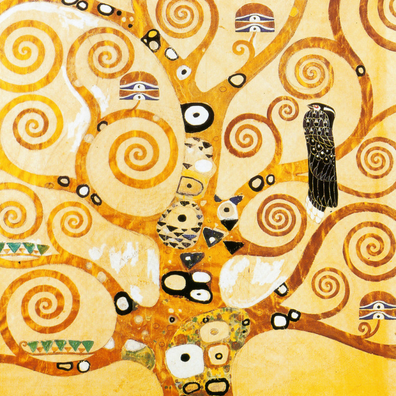 NOTIQUE Poznámkový kalendár Gustav Klimt 2026, 30 x 30 cm 5