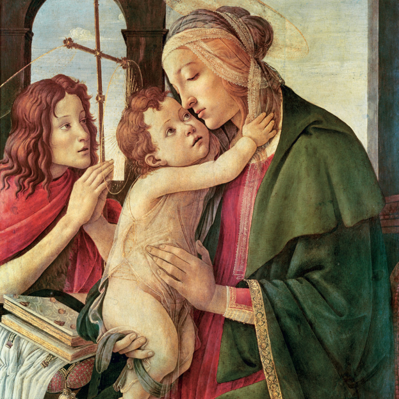 NOTIQUE Grid calendar Sandro Botticelli 2027, 30 x 30 cm 11