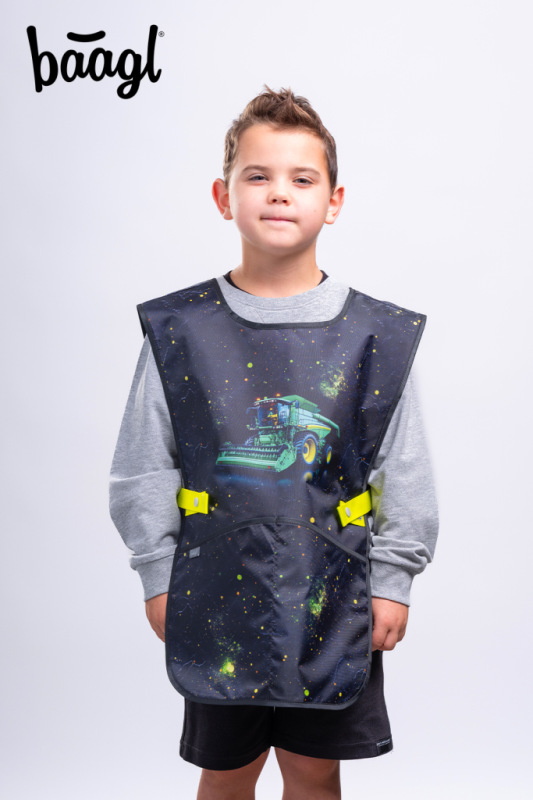 BAAGL SADA 5 Airy Traktor: batoh, peračník, vrecko, zástera, peňaženka GRS 14