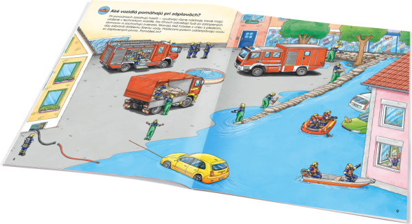 Môj prvý samolepkový zošit – ZÁSAHOVÉ VOZIDLÁ 1