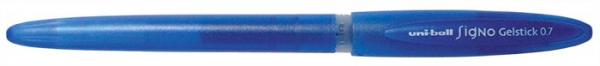 Gélové pero, 0,4 mm, s vrchnákom, UNI "UM-170", modré