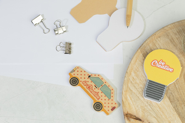 CreaStick Bulb samolepiaci blok na poznámky na zákazku 2