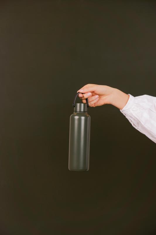 VINGA Baltimore RCS fľaša z rec. Nehr. Nerez. ocele 600 ml zelená 5