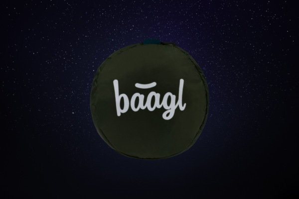 BAAGL Skladacia športová taška Hoop Olive GRS 4