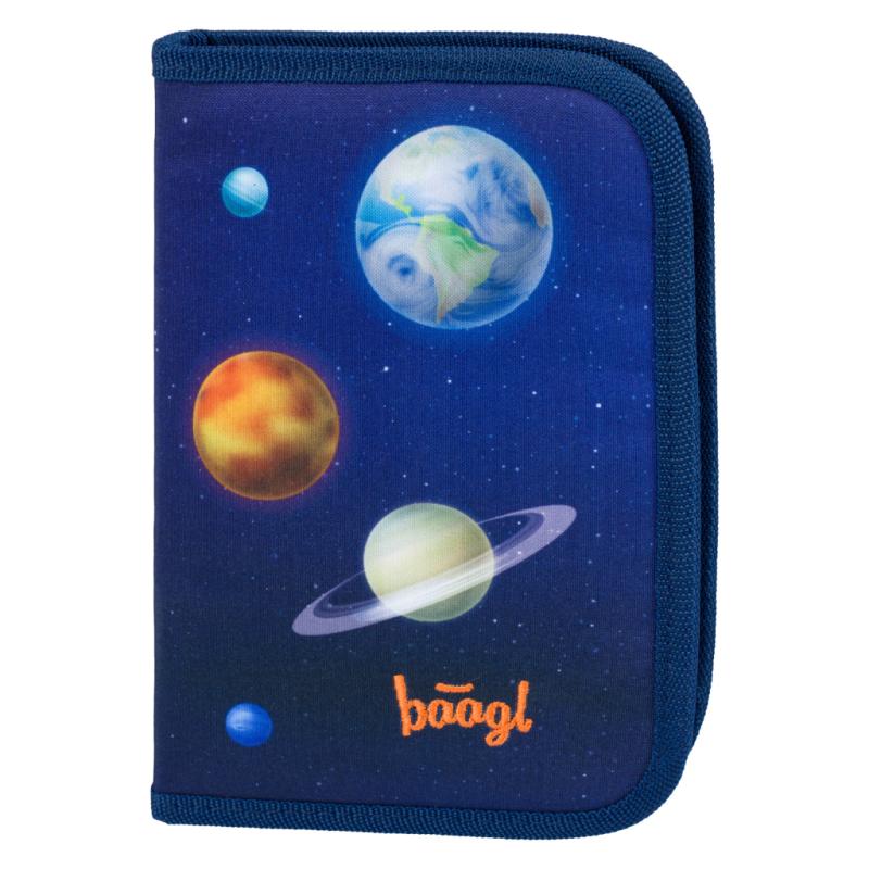 BAAGL SET 5 Zippy Planety: aktovka, penál, sáček, desky, box