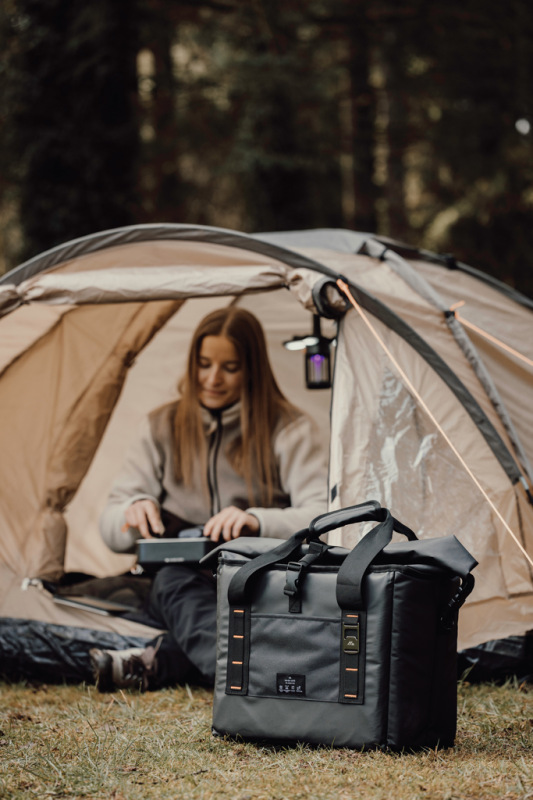 Nordic Drift RCS vodoodpudivá chladiaca taška typu tote 22L čierna 8