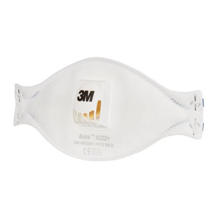 Respirátor s ventilom, 3M "9322+ Aura" 4