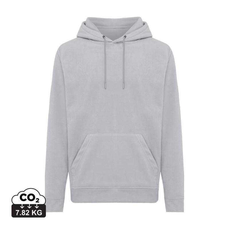 Micro fleece mikina Iqoniq Trivor z recykl. polyesteru storm grey XS