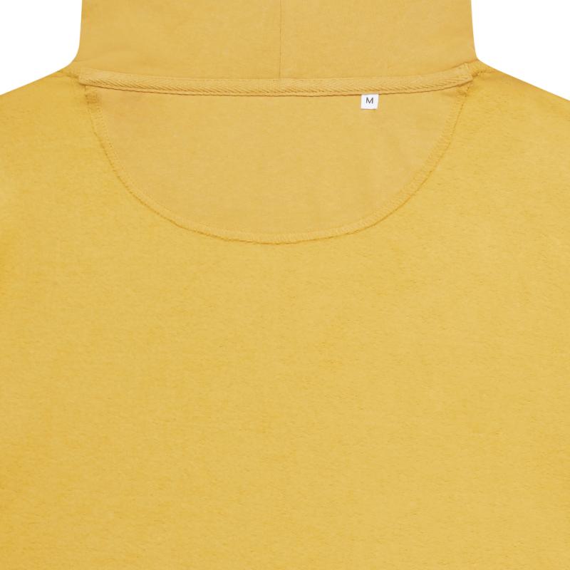 Mikina s kapucňou Iqoniq Jasper z recykl. bavlny ochre yellow XXL 3