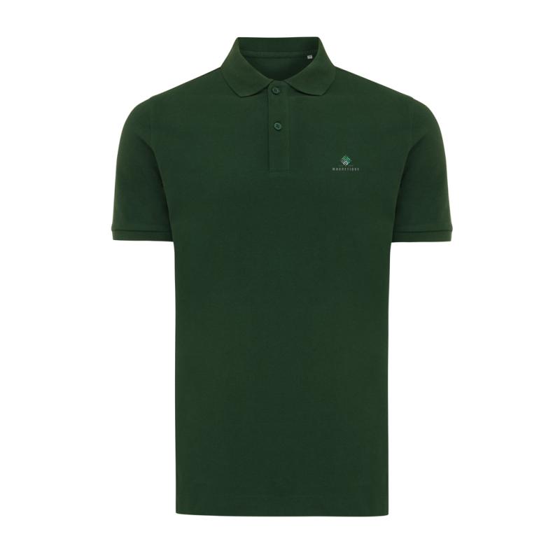 Polo tričko Iqoniq Yosemite z recykl. bavlny forest green 4XL 3