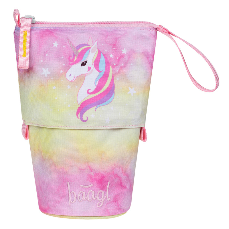 BAAGL Školský peračník Pop Up Rainbow Unicorn GRS