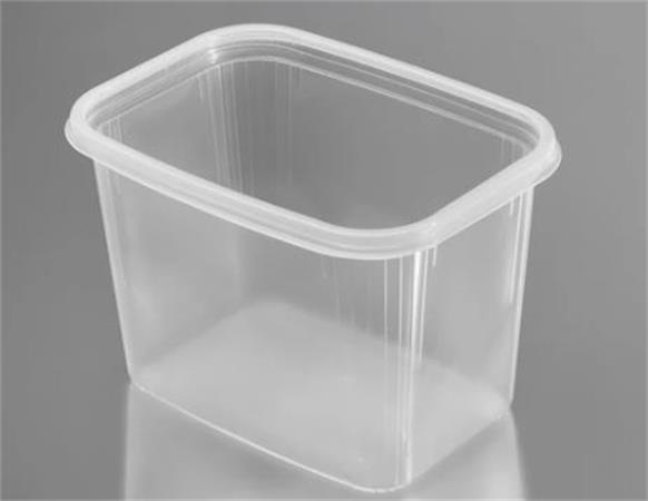 . Plastová miska s uzatvárateľným viečkom, 1000 ml, 50 ks, „švédsky typ“ 1