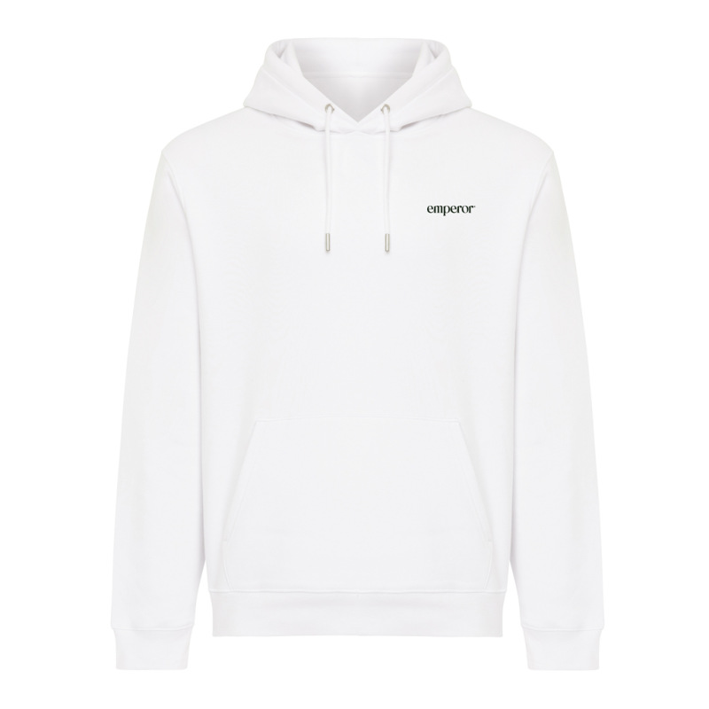 IQONIQ Joshua Unisex mikina s kapucňou z rec. bavlny recycled white XXS 4