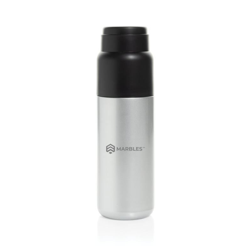 Thermocup RCS termosku z recykl. materiálov s pohárom 500ml strieborná 5