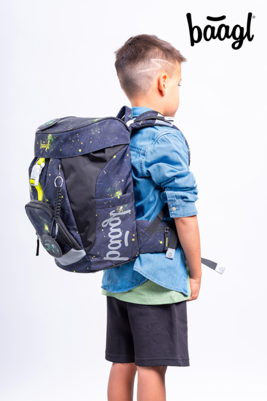 BAAGL SADA 5 Airy Traktor: batoh, peračník, vrecko, zástera, peňaženka GRS 8