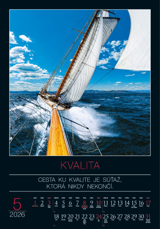 Nástenný kalendár Cesta k úspechu 2026 6