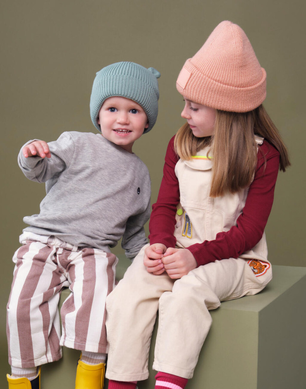 Organic Baby Bear Beanie 8