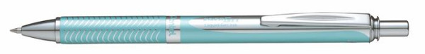 Gélové pero, 0,35 mm, stláčací mechanizmus, telo pera: aquamarin, PENTEL "EnerGel BL-407" 2