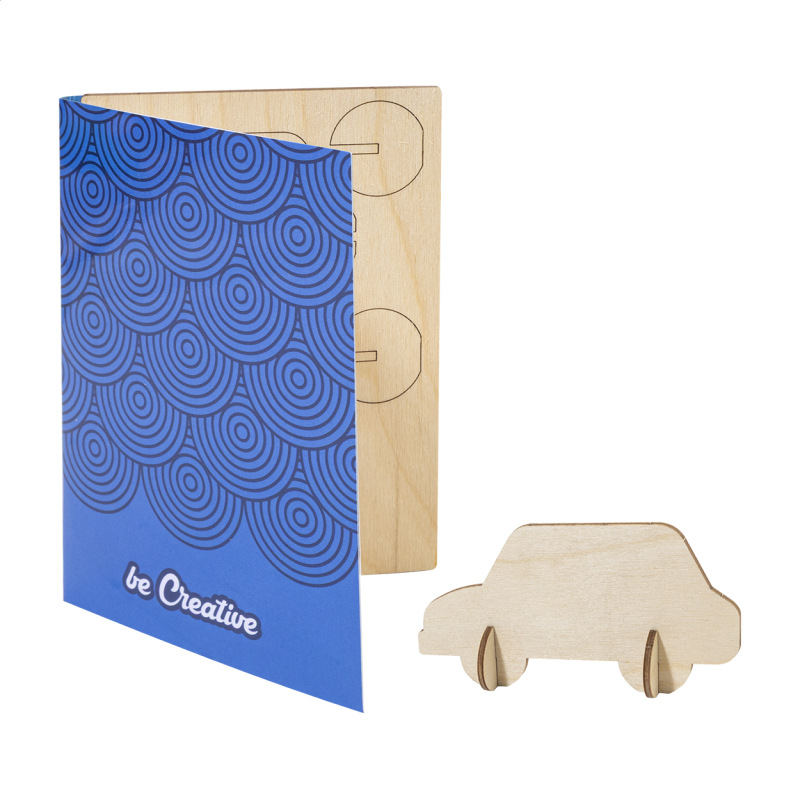 SendCraft vlastné puzzle pohľadnice, auto