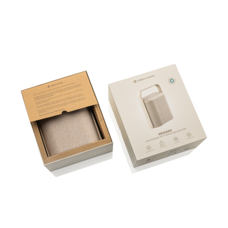 Urban Vitamin Newark RCS 10 W reproduktor s vym. batériou béžová 2