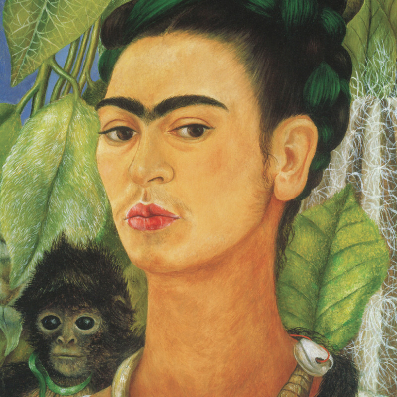 NOTIQUE Grid calendar Frida Kahlo 2027, 30 x 30 cm 2