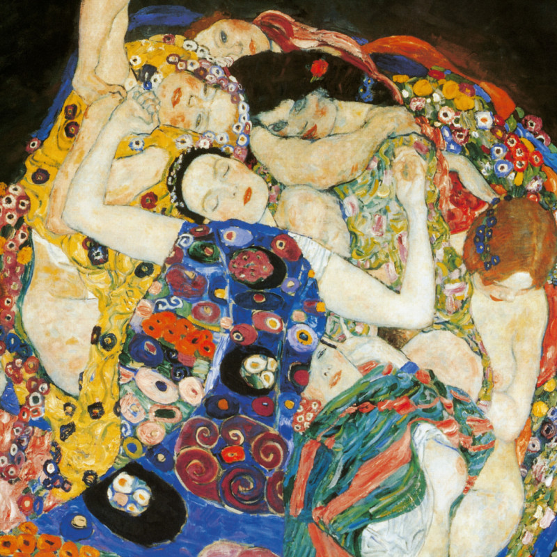 NOTIQUE Poznámkový kalendár Gustav Klimt 2026, 30 x 30 cm 10