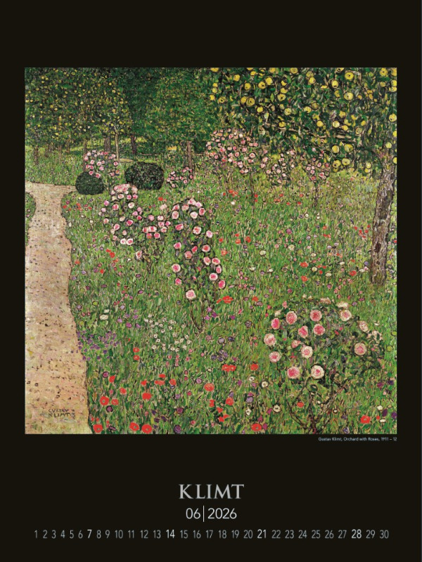 Nástenný kalendár Gustav Klimt 2026 6