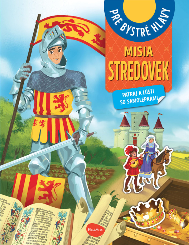 MISIA STREDOVEK – Pátraj a lúšti so samolepkami 8