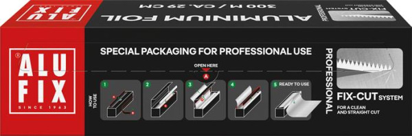 Alobal, 29 cm x 300 m, ALUFIX 2