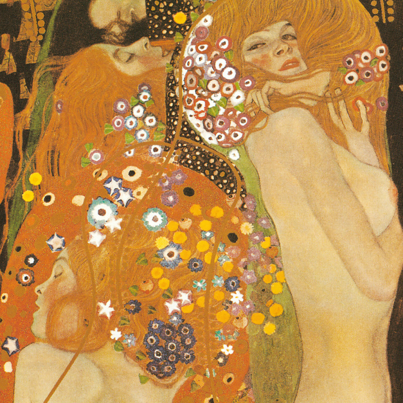 NOTIQUE Poznámkový kalendár Gustav Klimt 2026, 30 x 30 cm 6