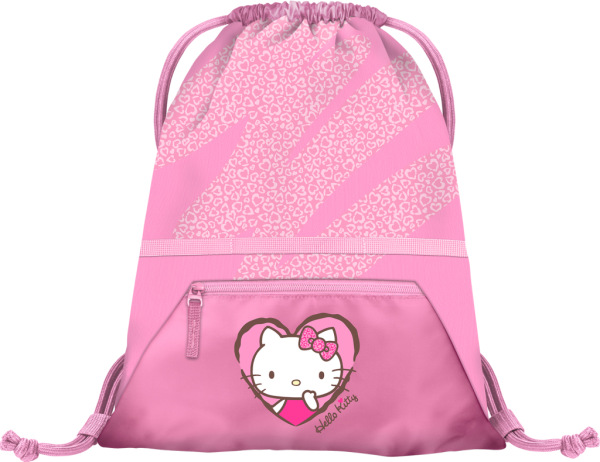 BAAGL SADA 5 Zippy Plus Hello Kitty Sweet Leopard: aktovka, peračník, vrecko, zástera, peň 10