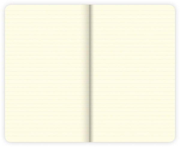 NOTIQUE Notes Teribear, čierny, linajkovaný, 9 x 13 cm 1