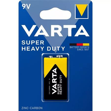 Batéria, 9V, VARTA "Super Heavy Duty" 1