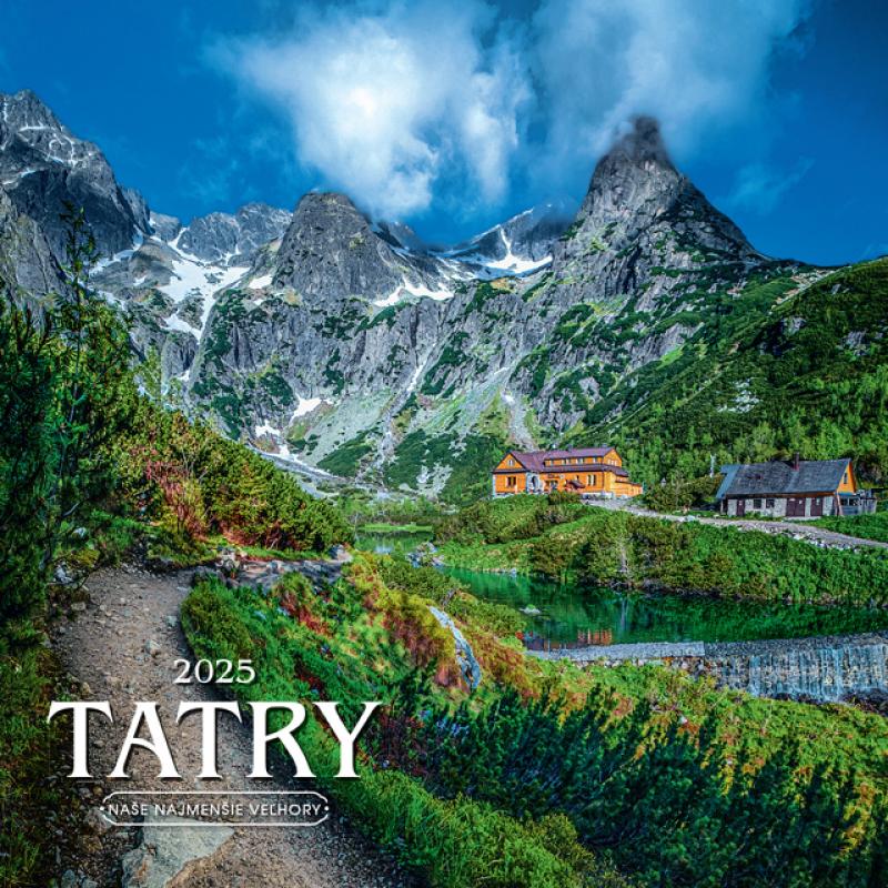 Nástenný kalendár Tatry 2025