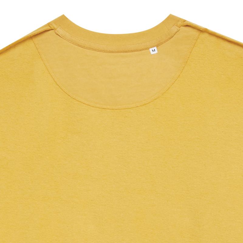 Mikina Iqoniq Zion z recykl. bavlny ochre yellow XXL 3